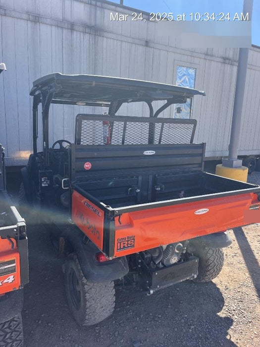 2022 Kubota RTV-X1140W-H Plastic Canopy, Windshield Acrylic Clear, LED Strobe Light, Wire Harness Kit, Back up Alarm