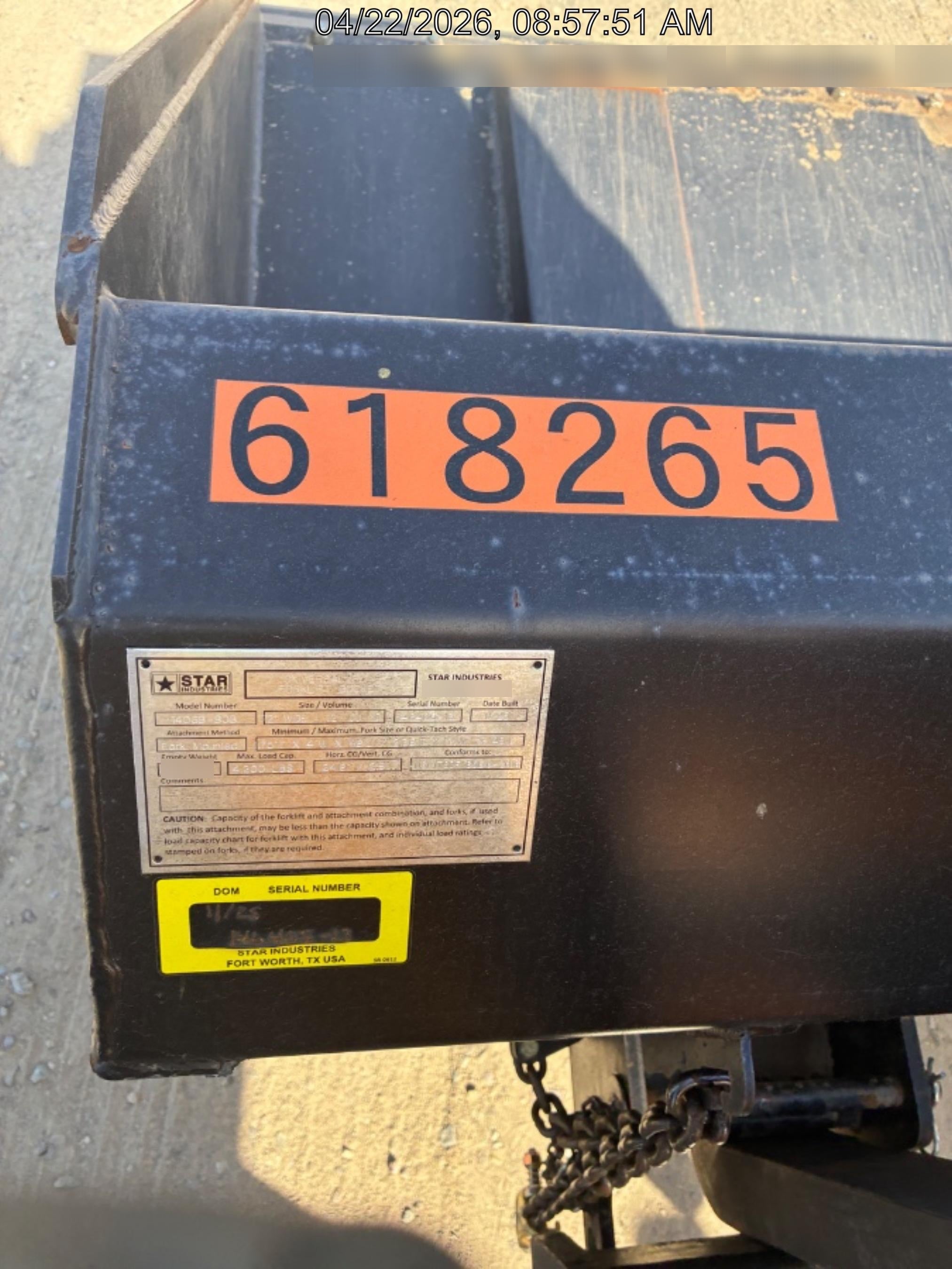 2025 STAR INDUSTRIES 1406B