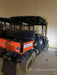 2022 Kubota RTV-X1140W-H Plastic Canopy, Windshield Acrylic Clear, LED Strobe Light, Wire Harness Kit, Back up Alarm