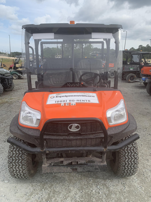 2022 Kubota RTV-X1140W-H Plastic Canopy, Windshield Acrylic Clear, LED Strobe Light, Wire Harness Kit, Back up Alarm