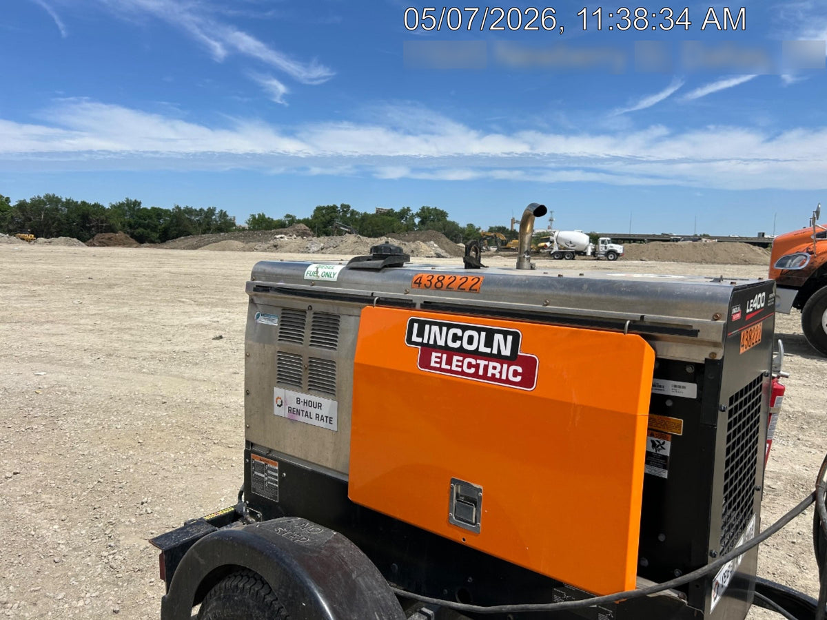 2024 Lincoln Electric LE400 Kubota V1505, Trlr, Cable Rack, Light Kit, ES Decals, T3