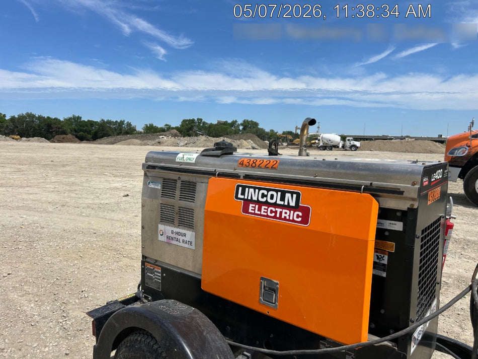 2024 Lincoln Electric LE400 Kubota V1505, Trlr, Cable Rack, Light Kit, ES Decals, T3