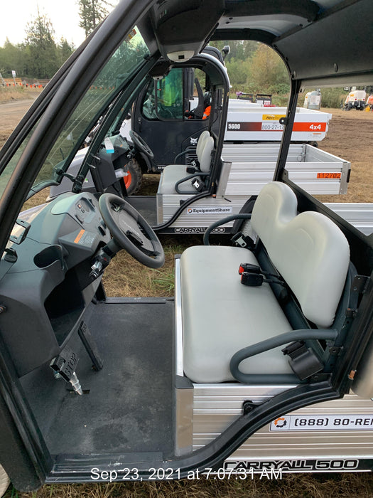 2020 Club Car CA500E Canopy, 48V Electric Drive System, 500 Amp Motor Controller, NM Tires