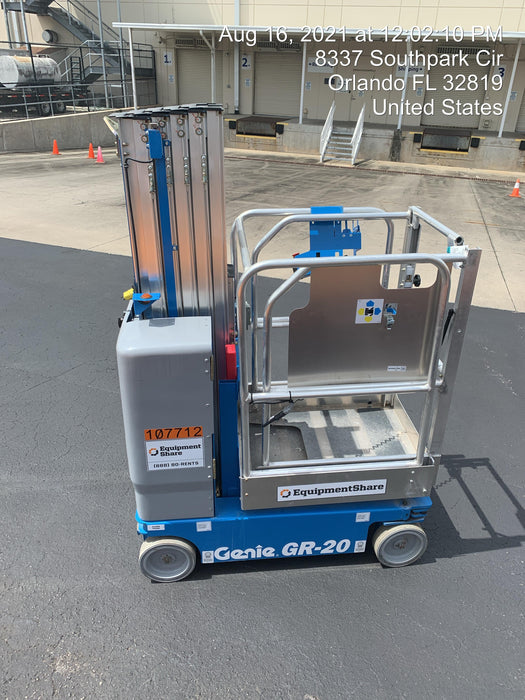 2020 GENIE GR-20