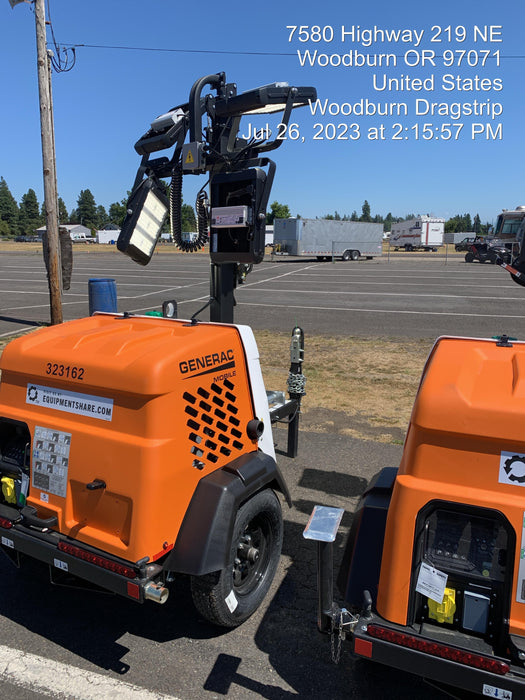 2023 Generac MLT2 Diesel, Flex Switch 120V Input, Powerzone Controller, (4) 320W LED Lights, 4kW Generator, 39.9 Gal Fuel Tank, 2" Ball, T3