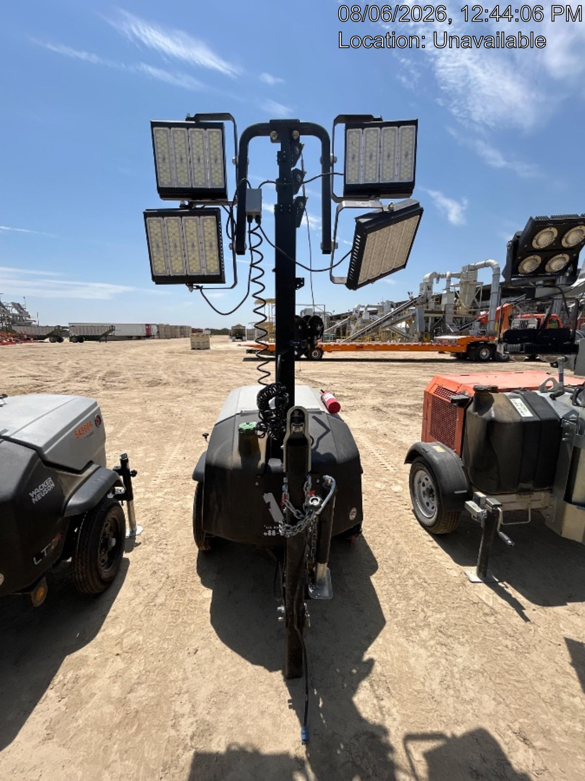 2024 Wacker Neuson LTT4 Diesel, Kohler KDW702, Deep Sea Controller, Auto Start, LED 320W, Bypass Outlet, T3