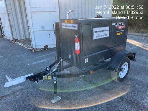 2021 Lincoln Electric Dual Maverick 200/200X Ready Pak 3, Includes Trailer, Cable Rack, Fender Light Kit