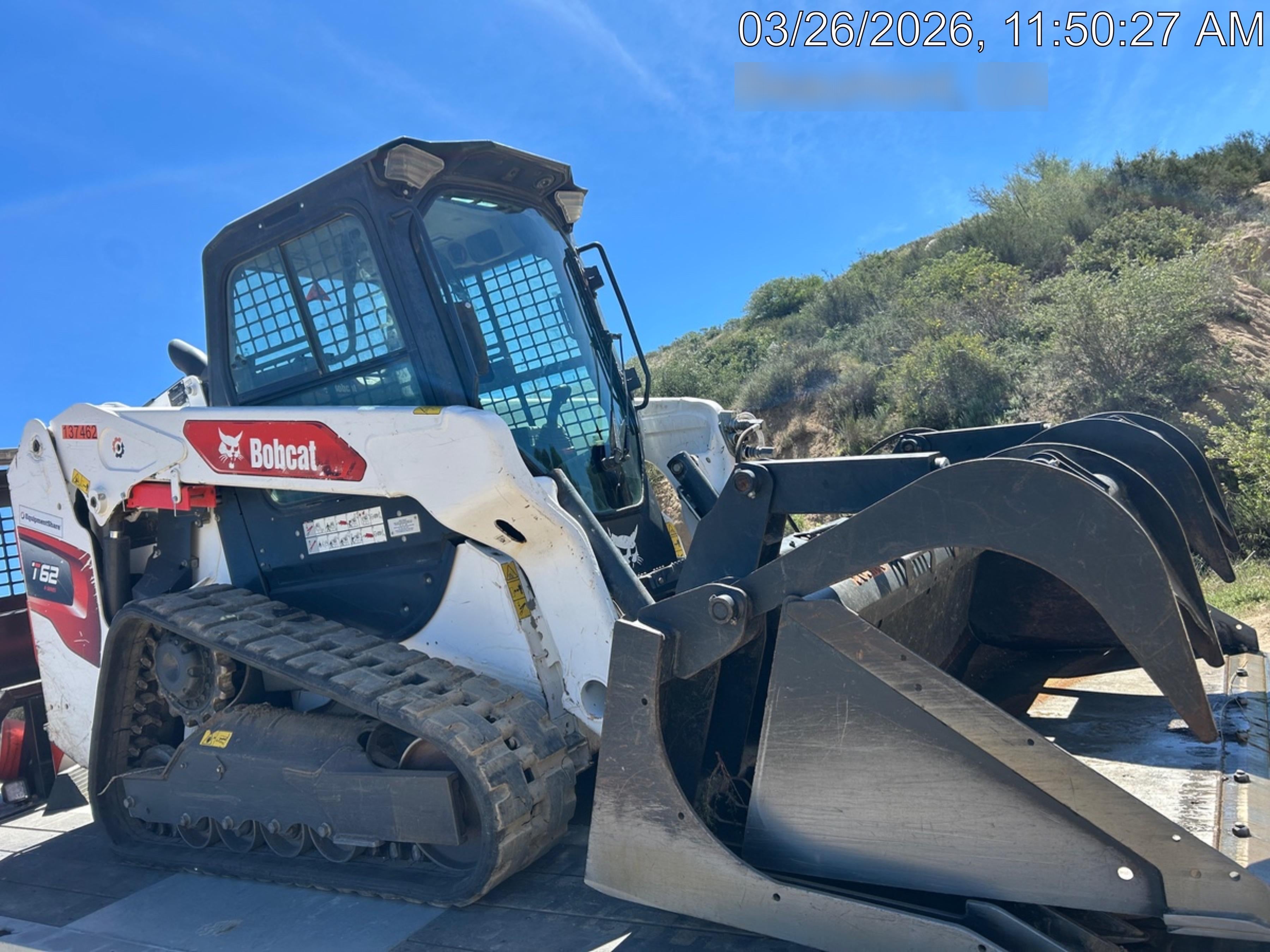 2021 SKID PRO ATTACHMENTS 72" Scrap Grapple Bucket