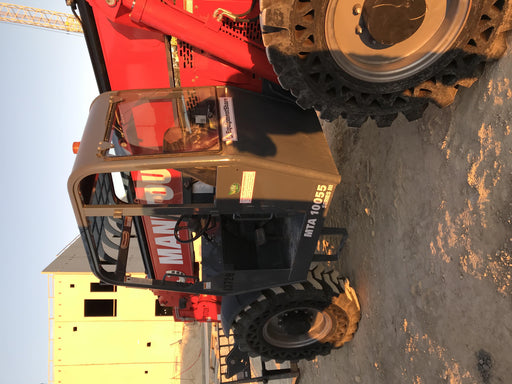 2018 Manitou MTA10055 MTA10055 - 120 HP T4, Canopy, Worklights/Strobe, Beacon, 66" Carriage, 60" Forks, Solid Tires, Lift Hook, Aux Hydraulics