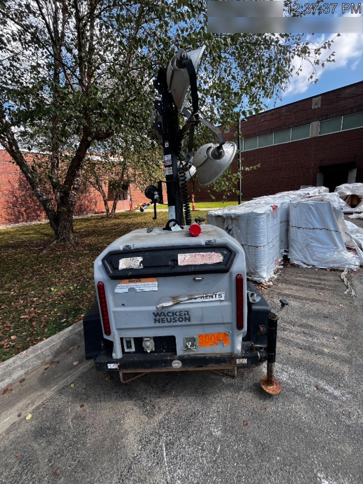 2019 Wacker Neuson LTV6L-MH Standard Options, ES Track Hardware, Fuel Level Sensor