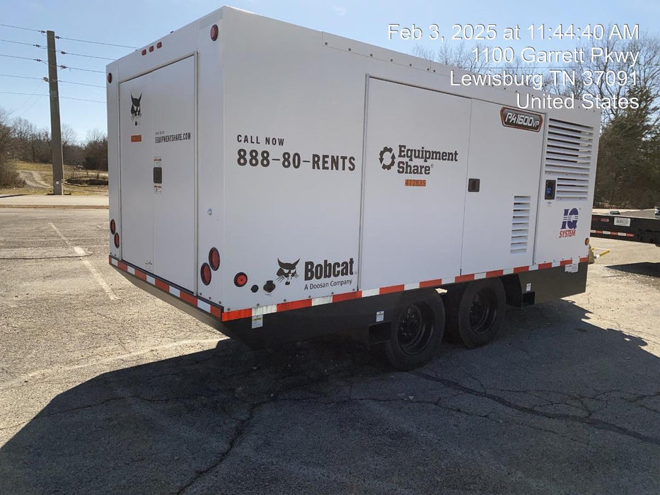 2025 BOBCAT PA1600VPWCU-T4F