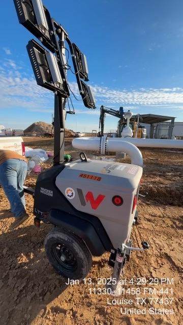 2024 Wacker Neuson LTT4 Diesel, Kohler KDW702, Deep Sea Controller, Auto Start, LED 320W, Bypass Outlet, T3