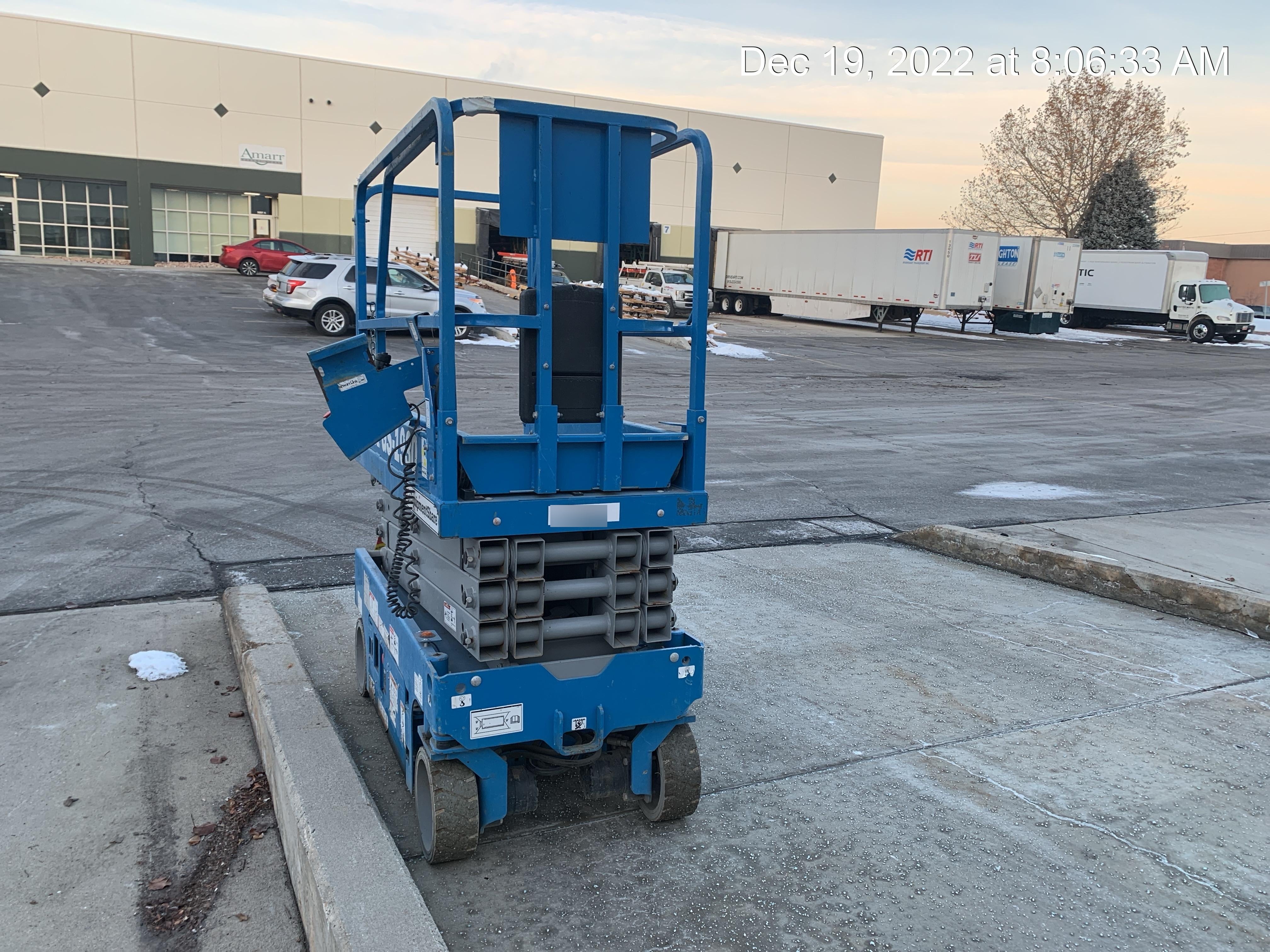 2018 Genie GS-1930 Genie GS-1930 w/Fixed Rail, Chain Entry
