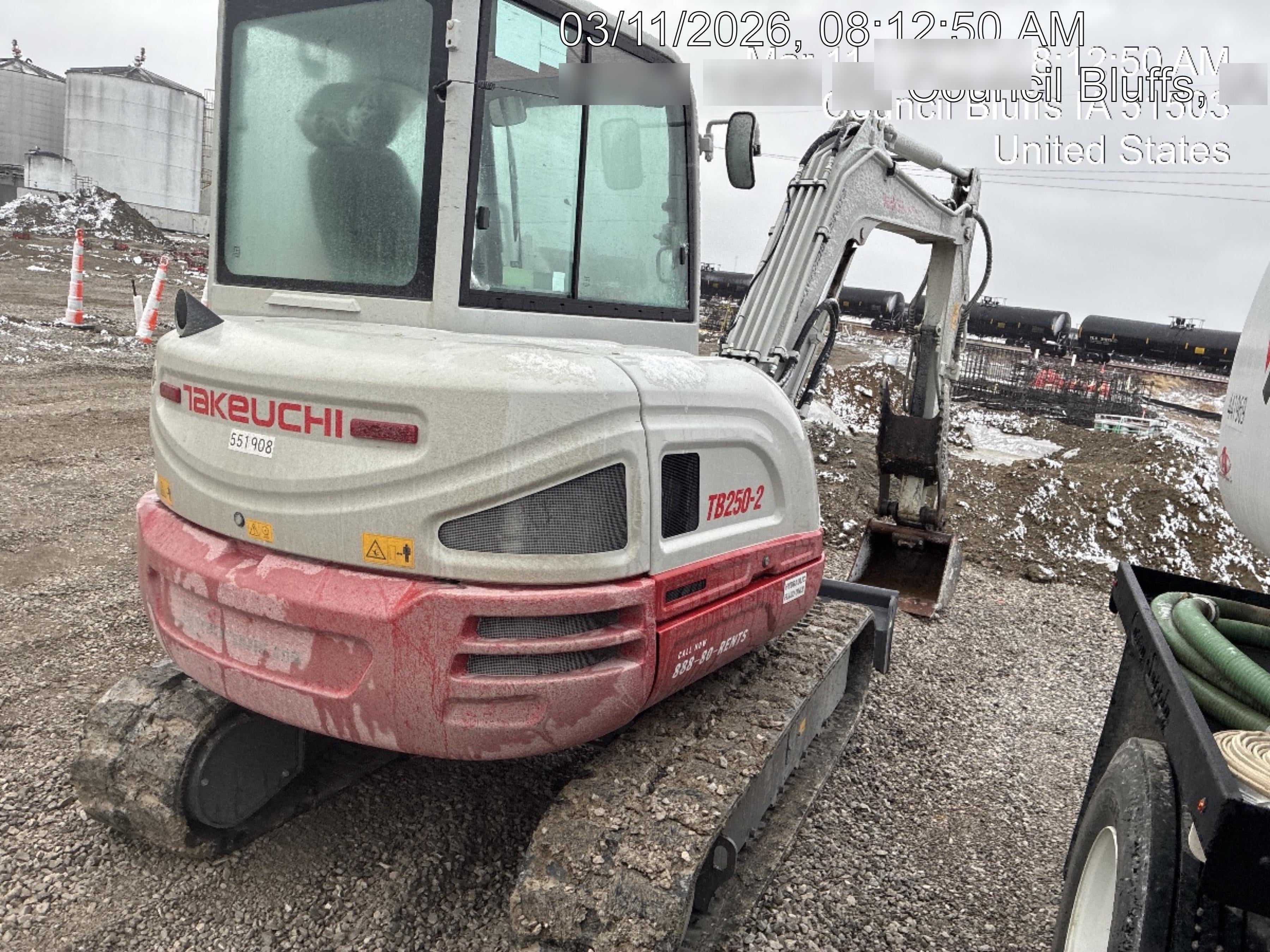 2025 TAKEUCHI TB250-2CR
