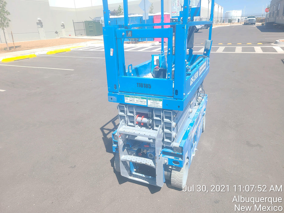 2020 Genie GS-1930 Solid Non Marking Tires, Beacon, Folding rails with half height swing gate