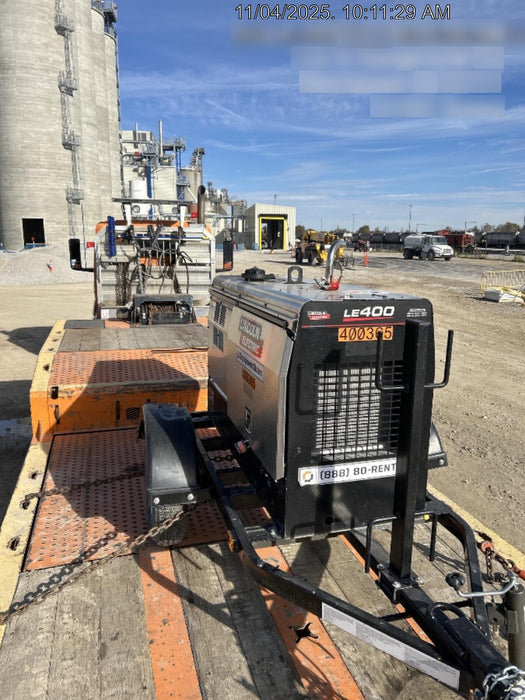 2024 Lincoln Electric LE400 Kubota V1505, Trlr, Cable Rack, Light Kit, ES Decals, T3