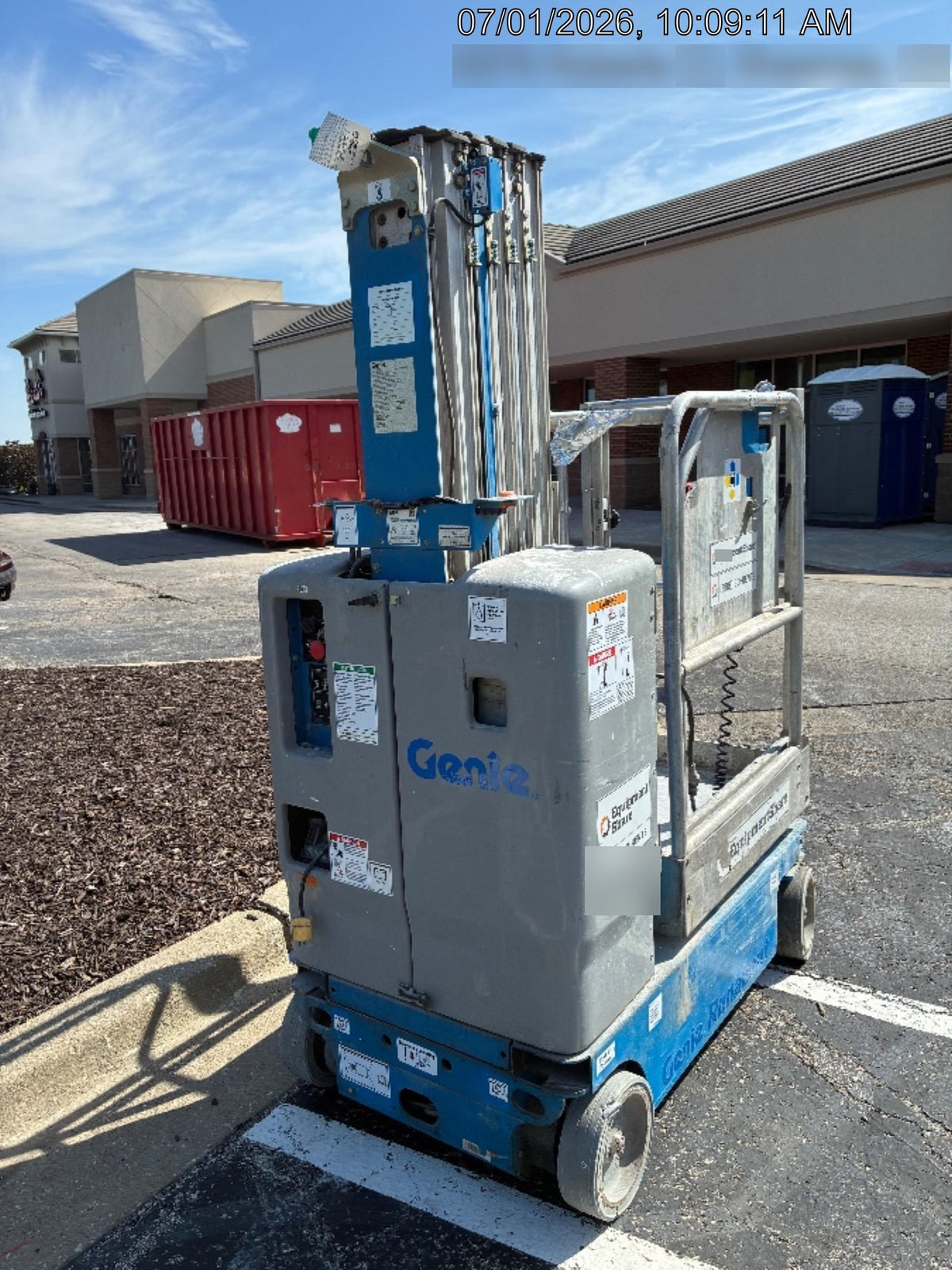 2019 GENIE GR-20