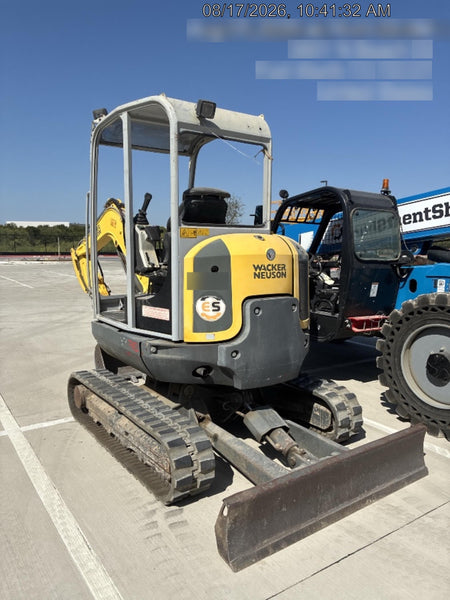 2018 WACKER NEUSON EZ38