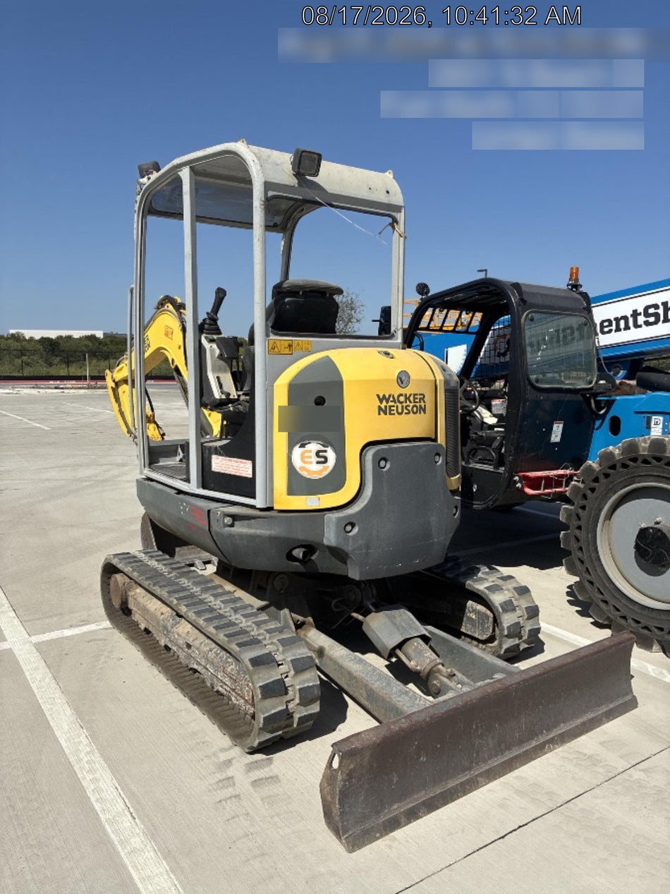 2018 WACKER NEUSON EZ38