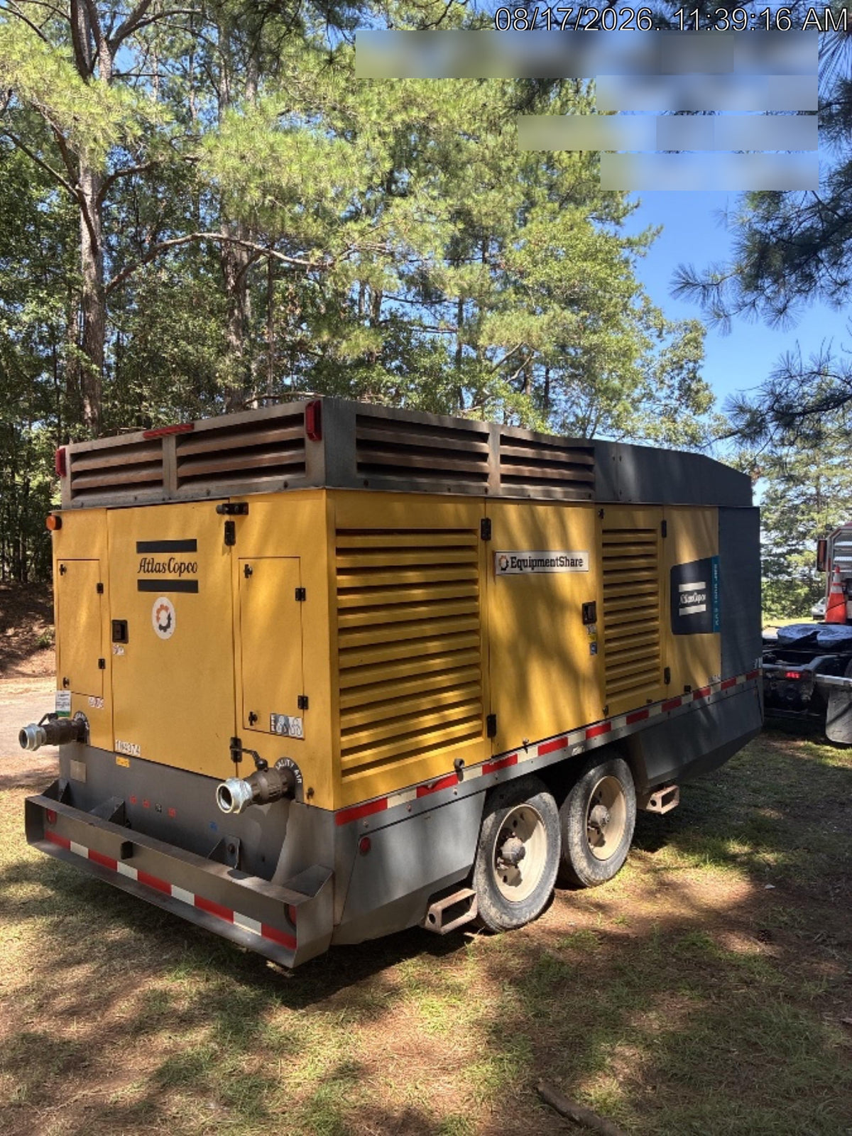 2020 ATLAS COPCO XAS 1800