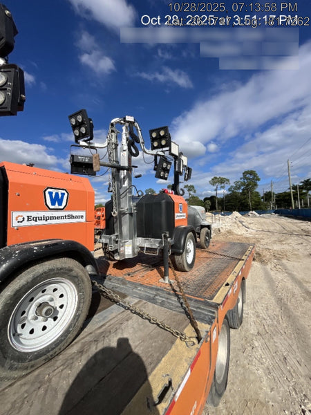 2023 Wanco WLTT-4MM4K Diesel, Deep Sea Controller, Shore Power Plug, Auto Start, (4) 350W LED Floodlights, 4kW Generator, 60 Gal Fuel Tank, 2" Ball, T3