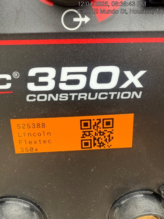 2025 LINCOLN ELECTRIC FLEXTEC 350X