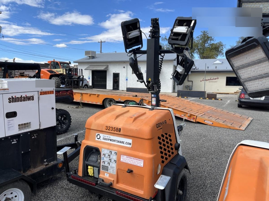 2023 Generac MLT2 Diesel, Flex Switch 120V Input, Powerzone Controller, (4) 320W LED Lights, 4kW Generator, 39.9 Gal Fuel Tank, 2" Ball, T3