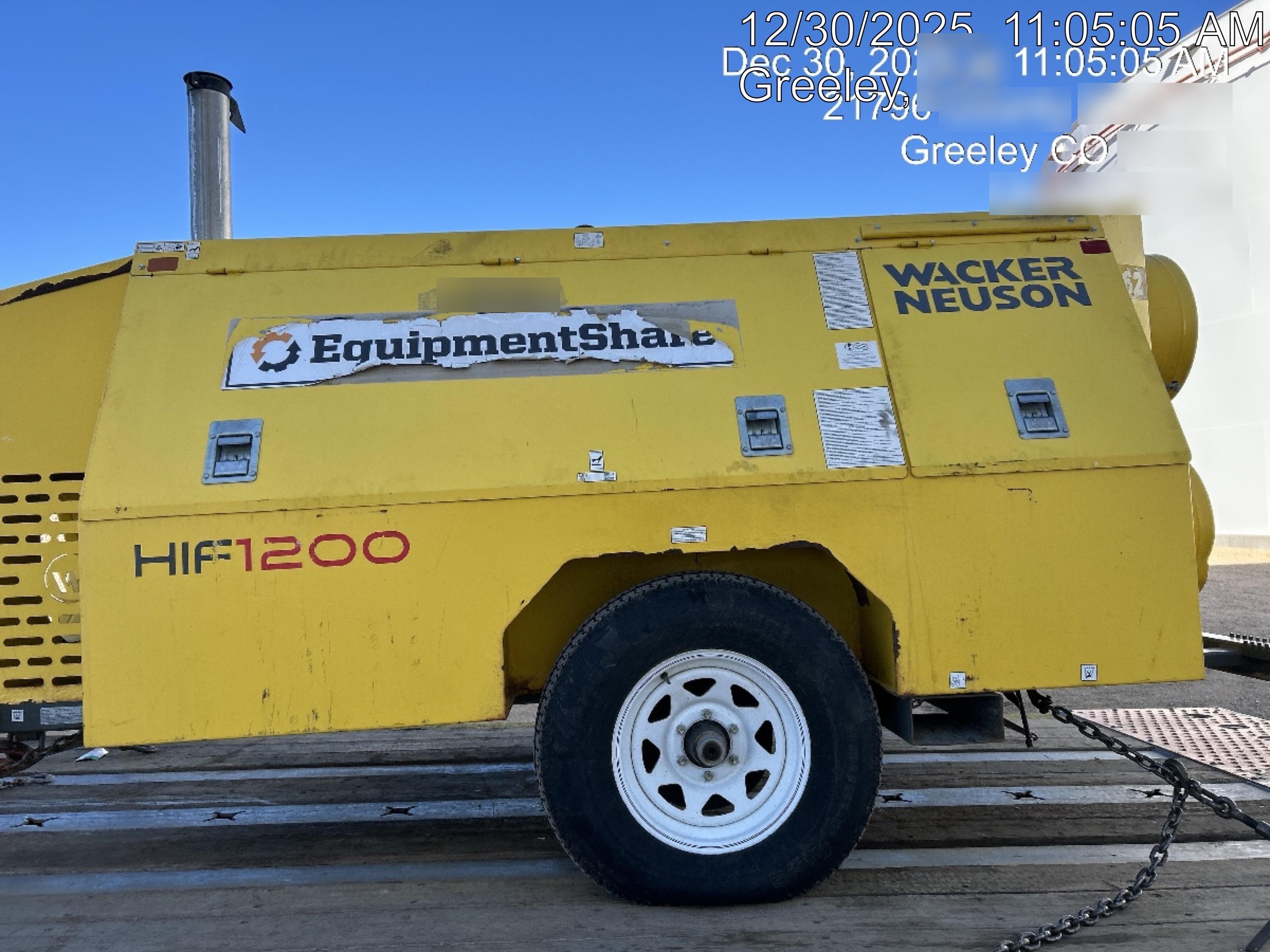 2019 WACKER NEUSON HIF 1200