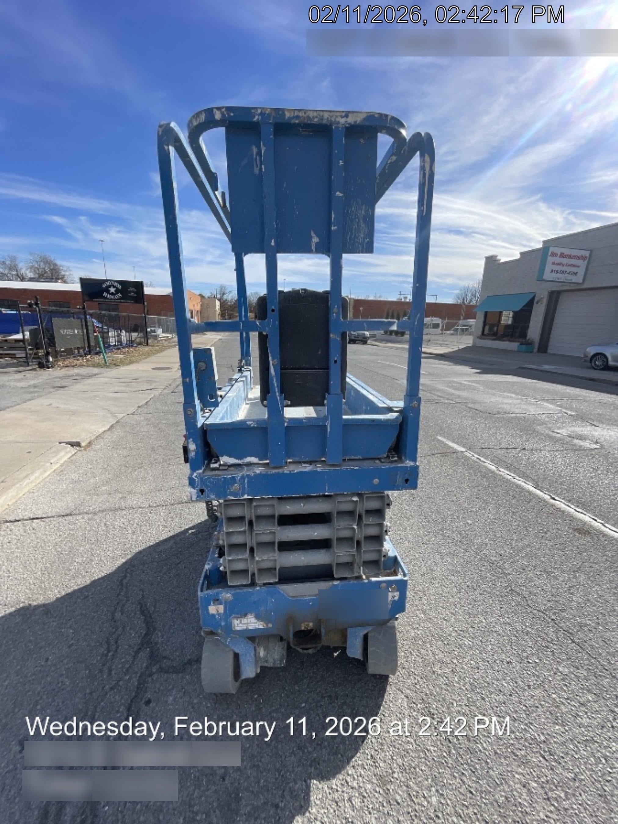 2019 Genie GS-1930 Fixed rails with chain Entry
