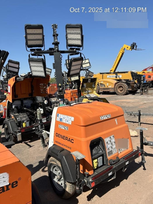 2023 Generac MLT2 Diesel, Flex Switch 120V Input, Powerzone Controller, (4) 320W LED Lights, 4kW Generator, 39.9 Gal Fuel Tank, 2" Ball, T3