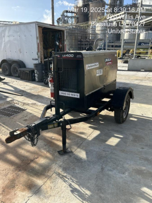 2024 Lincoln Electric LE400 Kubota V1505, Trlr, Cable Rack, Light Kit, ES Decals, T3