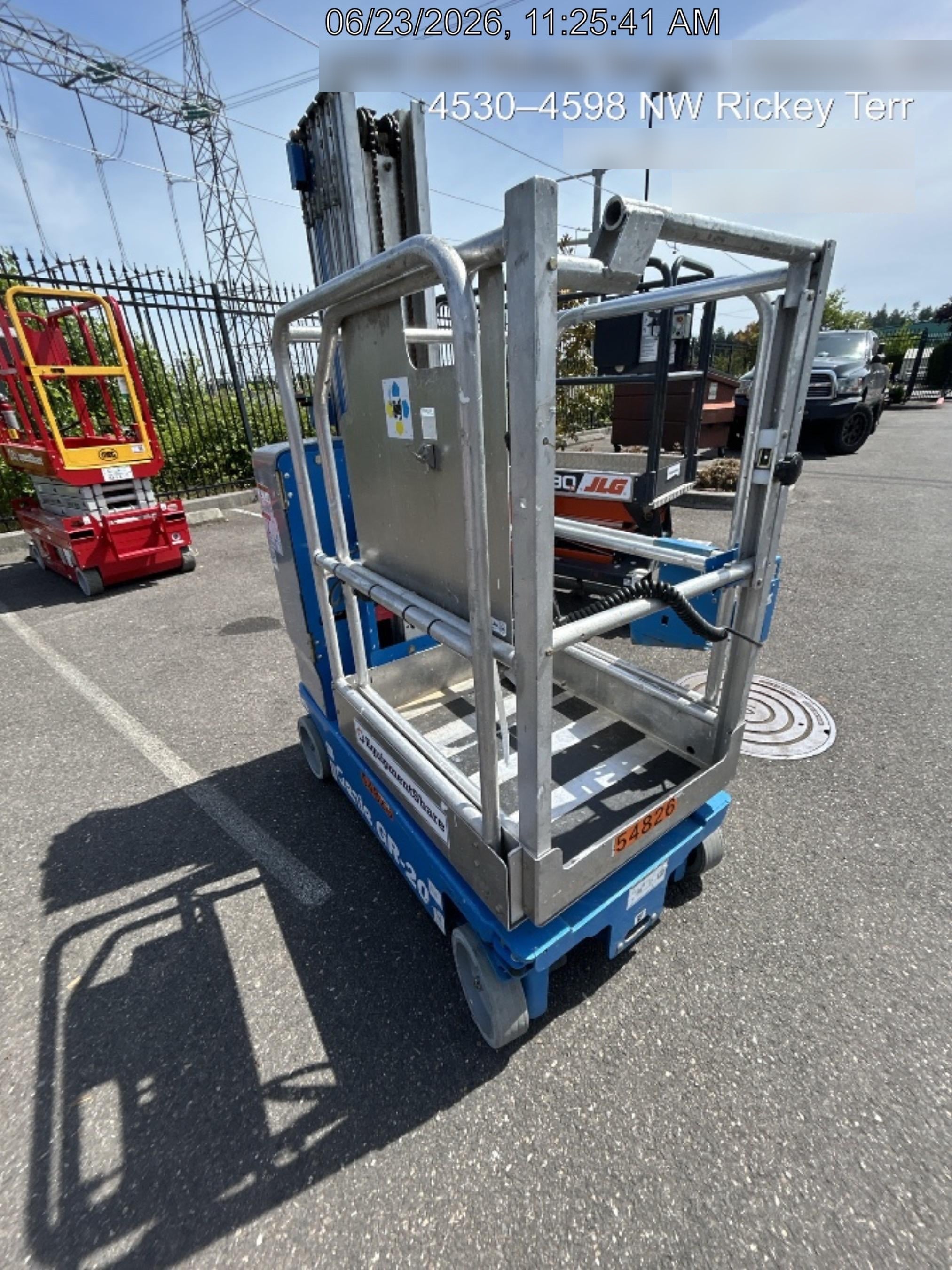 2019 GENIE GR-20