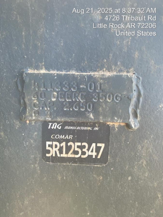 2025 JOHN DEERE 60" Bucket, Excavator 77,000 - 85,000 John Deere