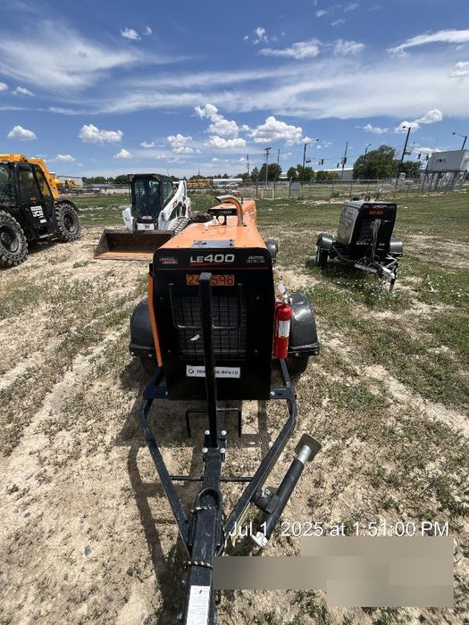 2022 Lincoln Electric LE400 Kubota V1505, Trlr, Cable Rack, Light Kit, ES Decals, T3