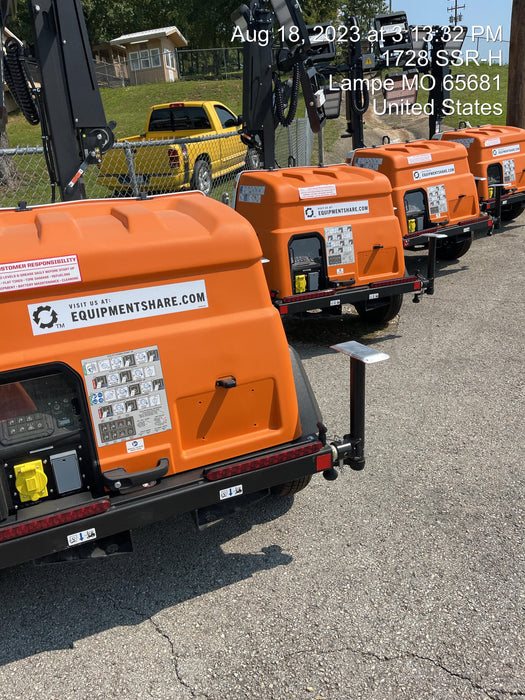 2023 Generac MLT2 Diesel, Flex Switch 120V Input, Powerzone Controller, (4) 320W LED Lights, 4kW Generator, 39.9 Gal Fuel Tank, 2" Ball, T3
