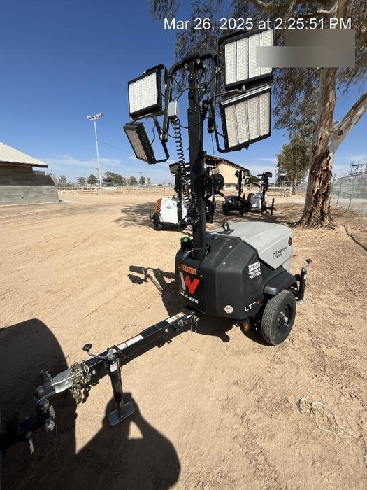 2024 Wacker Neuson LTT4 Diesel, Kohler KDW702, Deep Sea Controller, Auto Start, LED 320W, Bypass Outlet, T3