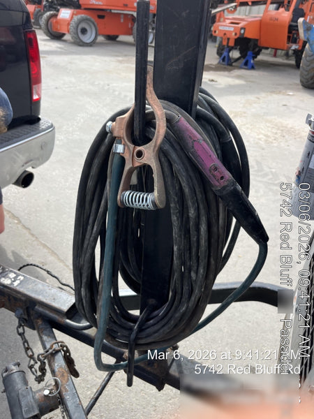 2019 Lincoln Electric Vantage 322 Ready-Pak 3, Two Wheel Trailer, Fender and Light Kit, Cable Rack