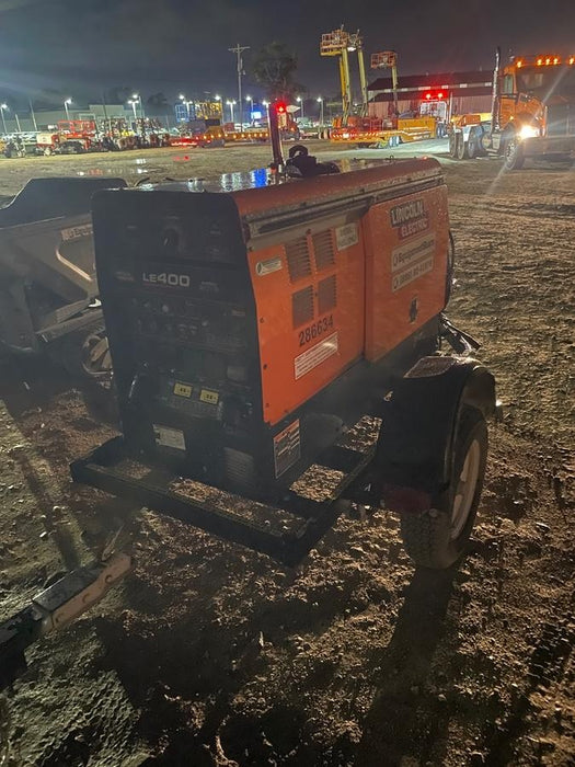 2022 Lincoln Electric LE400 Kubota V1505, Trlr, Cable Rack, Light Kit, ES Decals, T3