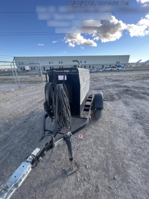 2019 Lincoln Electric Vantage 322 Ready-Pak 3, Two Wheel Trailer, Fender and Light Kit, Cable Rack