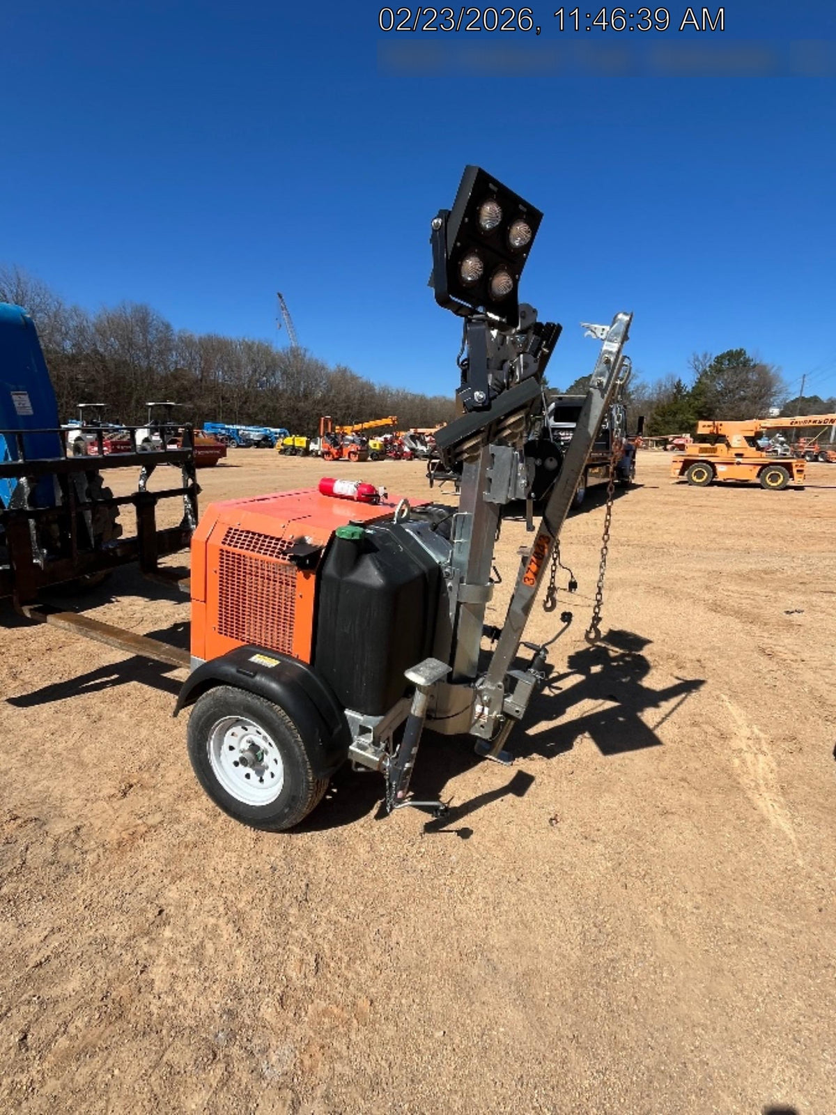 2023 Wanco WLTT-4MM4K Diesel, Deep Sea Controller, Shore Power Plug, Auto Start, (4) 350W LED Floodlights, 4kW Generator, 60 Gal Fuel Tank, 2" Ball, T3