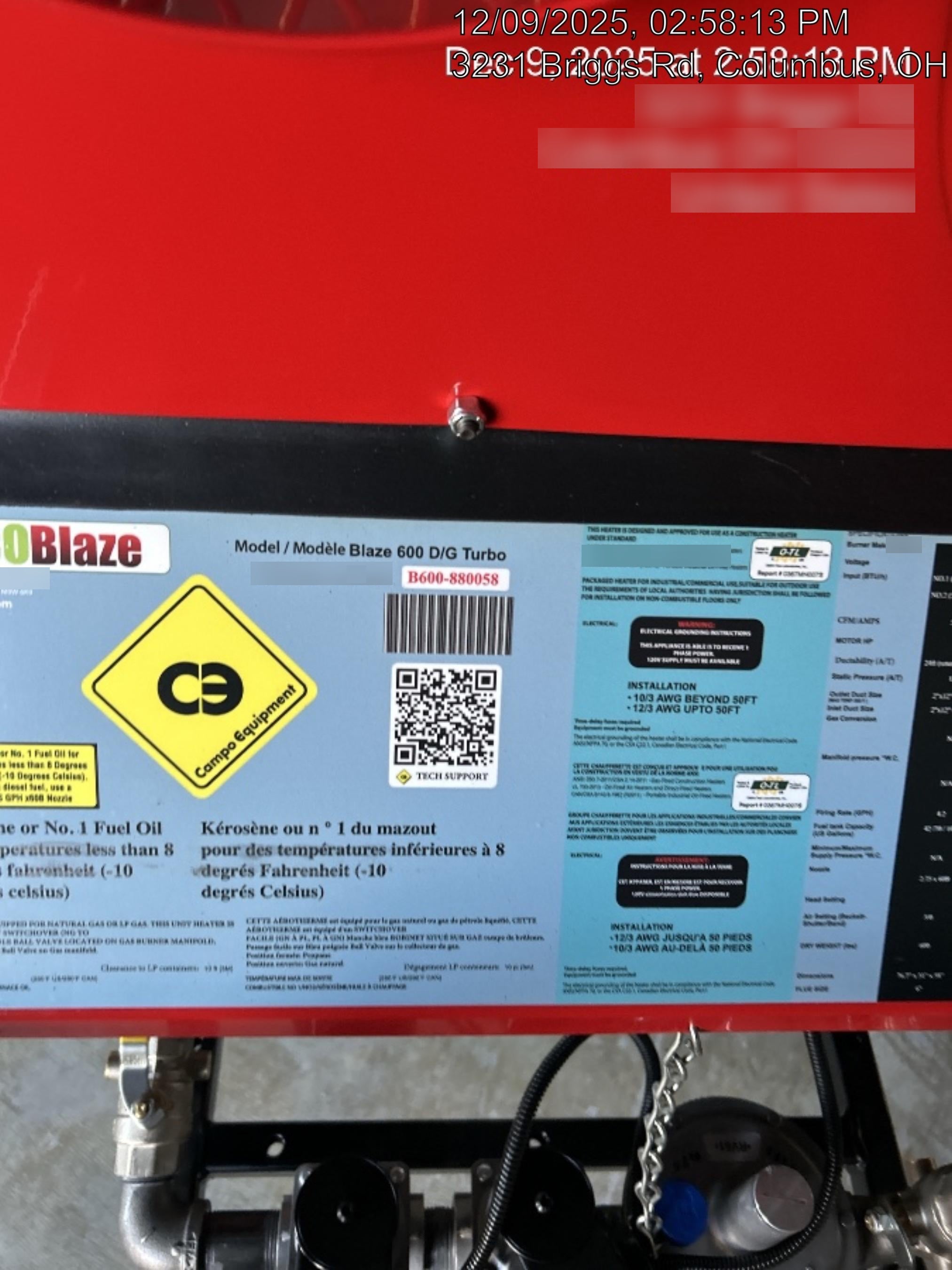 2025 CAMPO EB600G-RE3