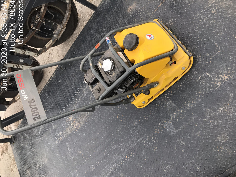 2018 WACKER NEUSON WP1550AW