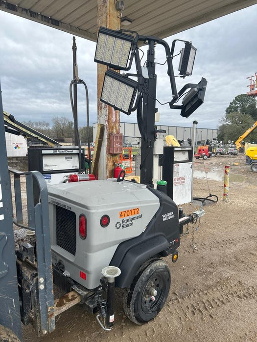 2024 Wacker Neuson LTT4 Diesel, Kohler KDW702, Deep Sea Controller, Auto Start, LED 320W, Bypass Outlet, T3