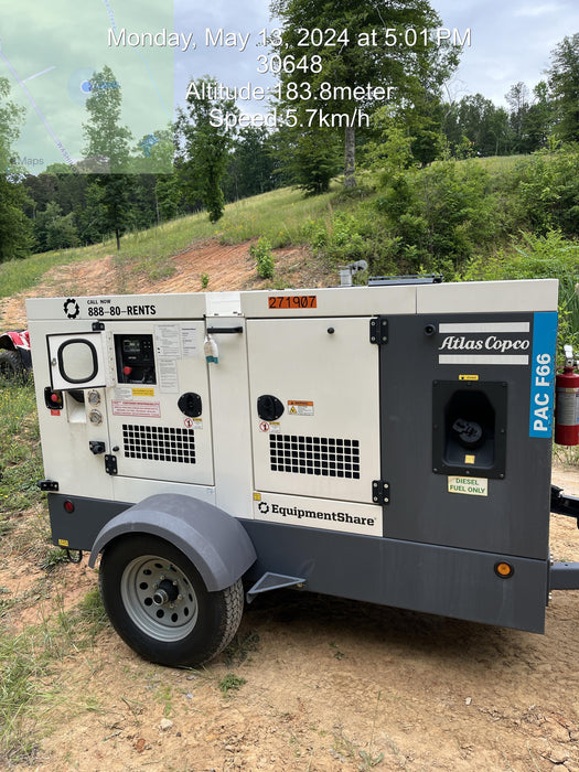 2022 ATLAS COPCO PAC F66 KD-S