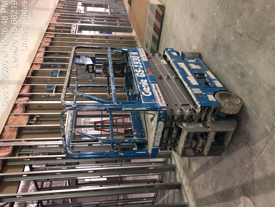 2016 Genie GS-1930 Standard Rental Specs