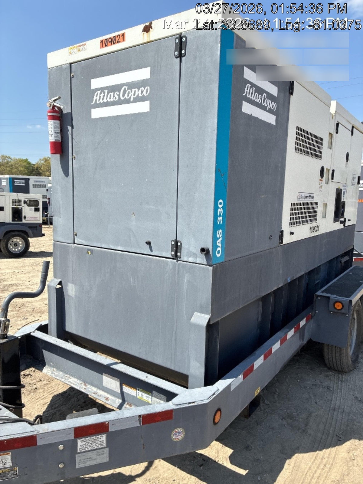 2020 ATLAS COPCO QAS 330