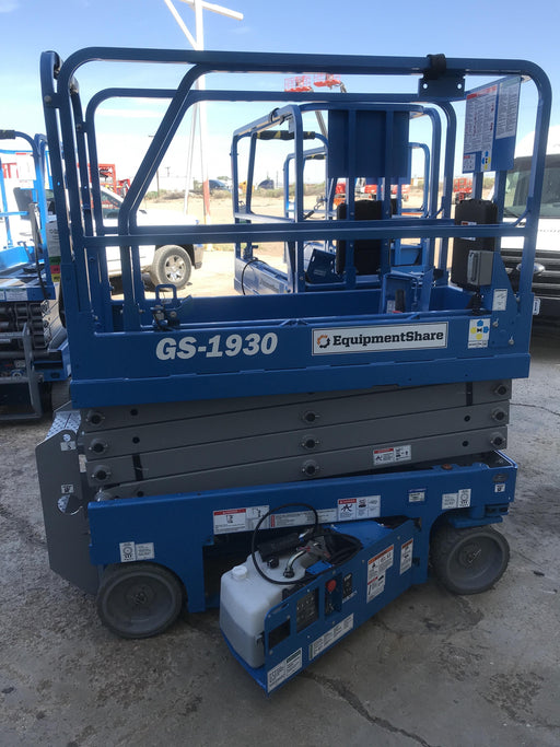 2020 Genie GS-1930 Fixed rails with chain entry gate - Pre A92.20