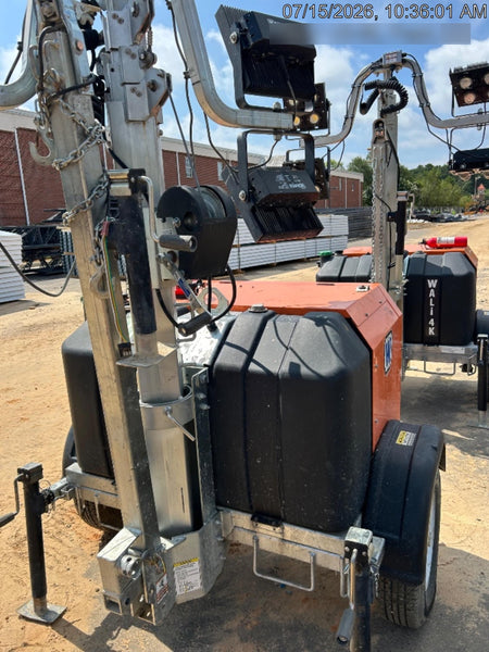 2023 Wanco WLTT-4MM4K Diesel, Deep Sea Controller, Shore Power Plug, Auto Start, (4) 350W LED Floodlights, 4kW Generator, 60 Gal Fuel Tank, 2" Ball, T3