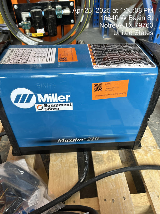 2025 MILLER ELECTRIC Maxstar 210 STR