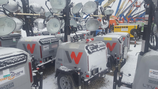 2019 Wacker Neuson LTV6L-MH Wacker Neuson LTV6L Mobile Light Tower w/Fuel Level Sensor Installed